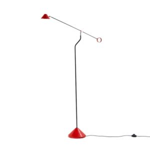 Metal floor lamp