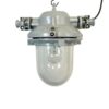Grey Industrial Cast Aluminium Explosion Proof Lamp, 1970s