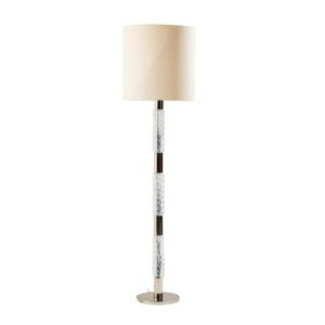 Chrome floor lamp