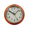 Vintage Orange Citizen Navy Wall Clock, 1970s