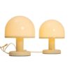 Harvey Guzzini mushroom lamp set of 2 Harvey Guzzini mushroom lamp set of 2