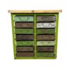 Vintage Industrial Iron Chest of Drawers, 1950s