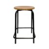 Vintage Industrial Italian Stool, 1970s