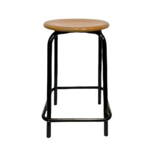 Vintage Industrial Italian Stool, 1970s