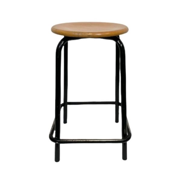 Vintage Industrial Italian Stool, 1970s