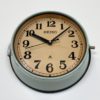 Vintage Blue Seiko Navy Wall Clock, 1970s Vintage Blue Seiko Navy Wall Clock, 1970s