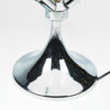 1980s modern large chrome table lamp, Hillebrand, Germany 1980s modern large chrome table lamp, Hillebrand, Germany