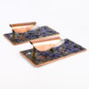 1960s copper enamel wall lamps, Germany - a pair 1960s copper enamel wall lamps, Germany - a pair