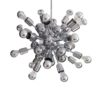1970s Astonishing Chandelier Sputnik by Goffredo Reggiani in Chrome. Made in Italy
