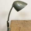 Green Industrial Bakelite Gooseneck Table Lamp, 1960s