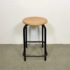 Vintage Industrial Italian Stool, 1970s