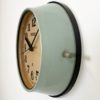 Vintage Blue Seiko Navy Wall Clock, 1970s Vintage Blue Seiko Navy Wall Clock, 1970s
