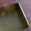 Burl Wood and Brass Alveo Table by Willy Rizzo for Mario Sabot. 1970s