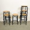 Vintage Industrial Italian Stool, 1970s