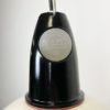 Vintage Industrial White Enamel Pendant Light, 1960s