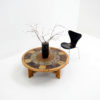 Danish coffee table by Tue Poulsen for Haslev Mobelsnedkeri