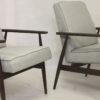 Pair of Henryk Lis 300-190 armchairs from 1970. Pair of Henryk Lis 300-190 armchairs from 1970.
