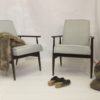 Pair of Henryk Lis 300-190 armchairs from 1970. Pair of Henryk Lis 300-190 armchairs from 1970.