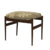 Scandinavian beech stool 50's