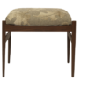 Scandinavian beech stool 50's
