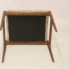 Scandinavian beech stool 50's