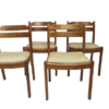 Set of 4 dyrlund chairs year 60 in teak Set of 4 dyrlund chairs year 60 in teak