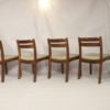 Set of 4 dyrlund chairs year 60 in teak Set of 4 dyrlund chairs year 60 in teak