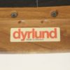 Set of 4 dyrlund chairs year 60 in teak Set of 4 dyrlund chairs year 60 in teak