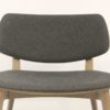 Beech wood armchair designed by Emilio Nanni