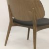 Beech wood armchair designed by Emilio Nanni