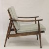 Scandinavian armchair 1960 curved arms. Scandinavian armchair 1960 curved arms.