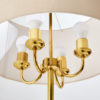Brass floor lamp