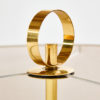 Brass floor lamp