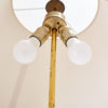 Brass floor lamp