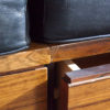 Swiss Form rosewood shelving system