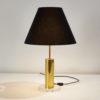 Brass table lamp