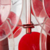 Plastic chandelier