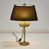 Brass table lamp