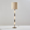 Chrome floor lamp