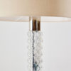 Chrome floor lamp