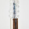 Chrome floor lamp