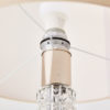 Chrome floor lamp