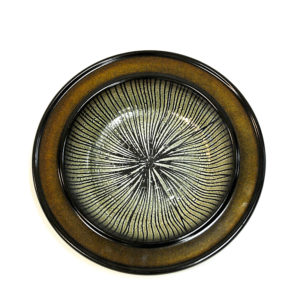Ceramic vintage dish Moske by Mari Simmulson Upsala-Ekeby 1960s