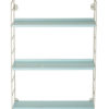 Tomado wall rack with drawer and shelves