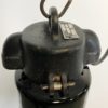 Industrial Bauhaus Black Enamel Pendant Lamp, 1930s, 10x Industrial Bauhaus Black Enamel Pendant Lamp, 1930s, 10x
