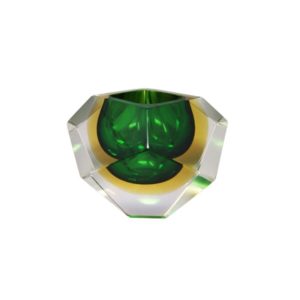 1960s Astonishing Green Ashtray or Vide Poche By Flavio Poli for Seguso