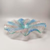 1960s Gorgeous Big Blue, Pink and Green Centerpiece in Murano Glass by Linea Arte Murano. Made in Italy