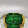 1960s Astonishing Green Ashtray or Vide Poche By Flavio Poli for Seguso 1960s Astonishing Green Ashtray or Vide Poche By Flavio Poli for Seguso