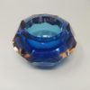 1960s Gorgeous Big Blue Bowl or Catchall Designed By Flavio Poli for Seguso