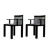 Teatro Chairs by Aldo Rossi for Molenti, 1980s Teatro Chairs by Aldo Rossi for Molenti, 1980s